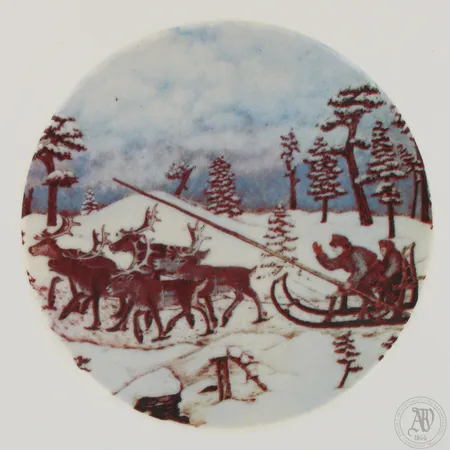 Seinälautanen, Arabia Porovaljakolla erämaassa, 1981 Lähetetään postipakettina.