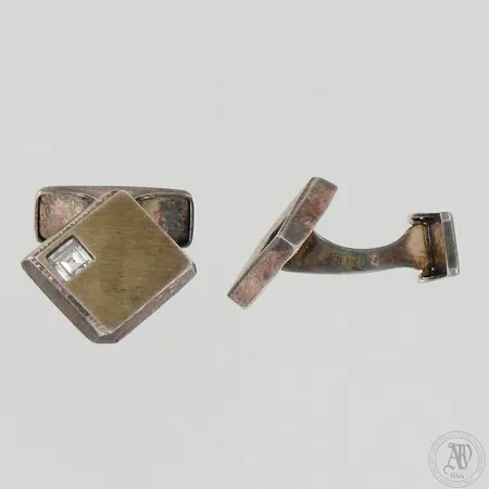 Kivikalvosinnapit, leveys , 925br, Paino: 7,2 g