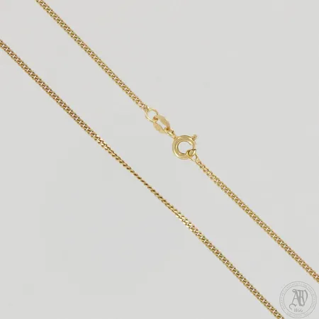 Panssarikaulaketju, pituus 60cm, leveys 1,3mm, 585, Paino: 3,4 g