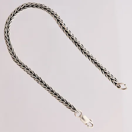 Ranneketju, pituus 205mm, leveys 3,8mm, 925, Paino: 12,5 g