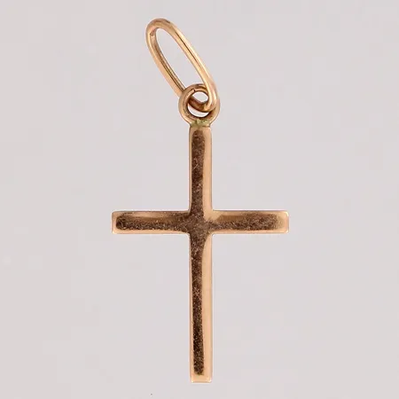 Risti-riipus, korkeus 26mm, 585,  Paino: 0,6 g