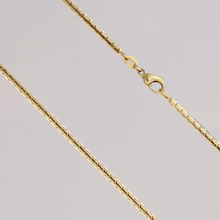 Kaulaketju, pituus 42,5cm, leveys 2,2mm, 585, Paino: 9,3 g