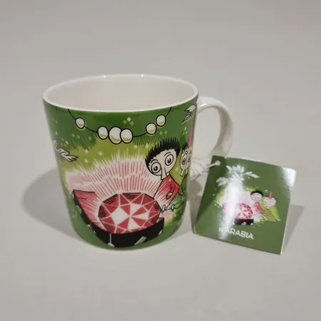 Muumimuki, Tiuhti ja Viuhti, vihreä, Lähetetään postipakettina.