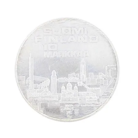 Juhlaraha EMX Helsinki 1971, nimellisarvo 10mk, 500, Paino: 23,8 g
