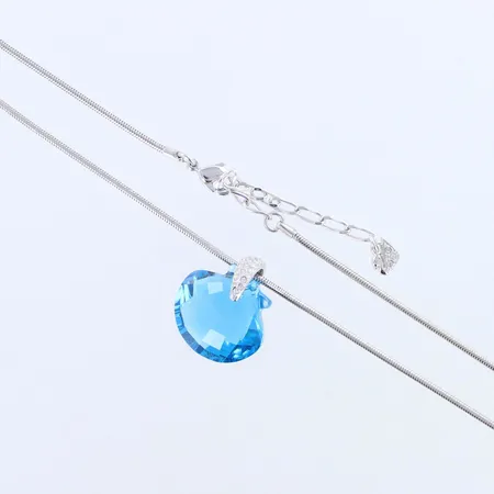 Kivikaulakoru, Swarovski, pituus 38-44cm, korumetallia, rasia