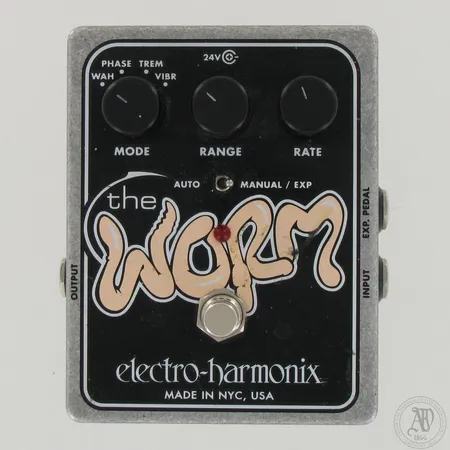 Pedaali Electro-Harmonix The Worm, käyttökulumaa, virtajohto.  Lähetetään postipakettina.