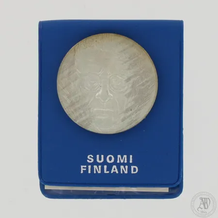 Juhlaraha J. K. Paasikivi 1970, nimellisarvo 10mk, 500,  Paino: 22,8 g