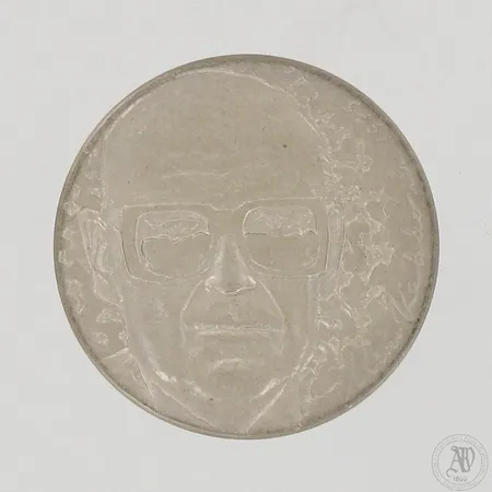 Juhlaraha Urho Kekkonen 1975, nimellisarvo 10mk, 500,  Paino: 23,5 g