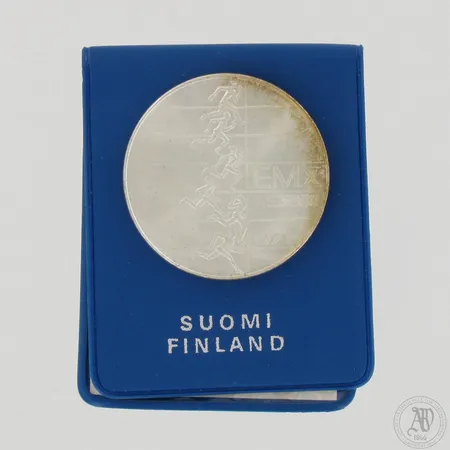 Juhlaraha EMX Helsinki 1971, nimellisarvo 10mk, 500,  Paino: 24,2 g