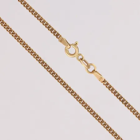 Panssarikaulaketju, pituus 55,5cm, leveys 2mm, 585, Paino: 7,7 g