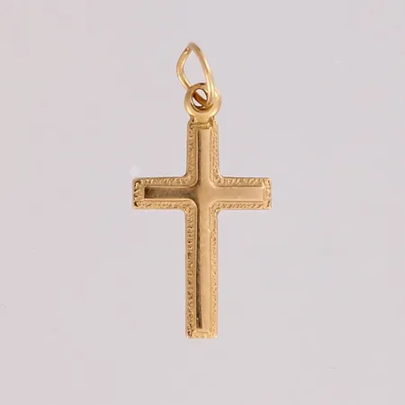 Ristiriipus, kaiverrettu, korkeus 22mm, 585,  Paino: 0,4 g