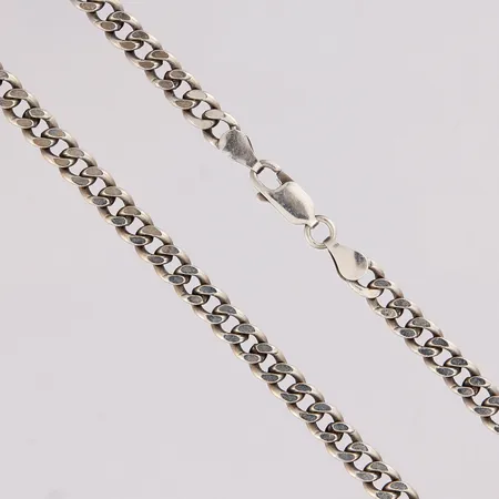 Panssarikaulaketju, pituus 47cm, leveys 4,9mm, 925, Paino: 20,8 g