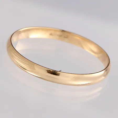 Sileä sormus, koko 22½, leveys 2,8mm, 585, Paino: 2,5 g