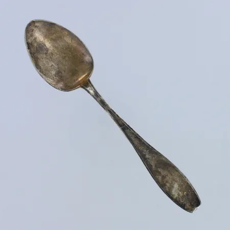 Kahvilusikka, kaiverrettu, pituus 122mm, 813hopea,  Paino: 11,4 g
