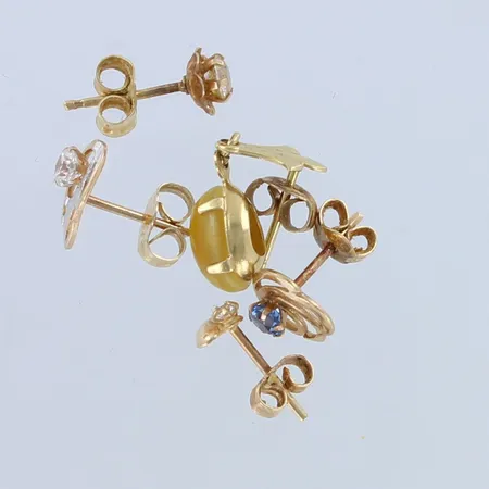 Viisi kivikorvakorua, korkeus 5-18mm, 585br,  Paino: 1,8 g