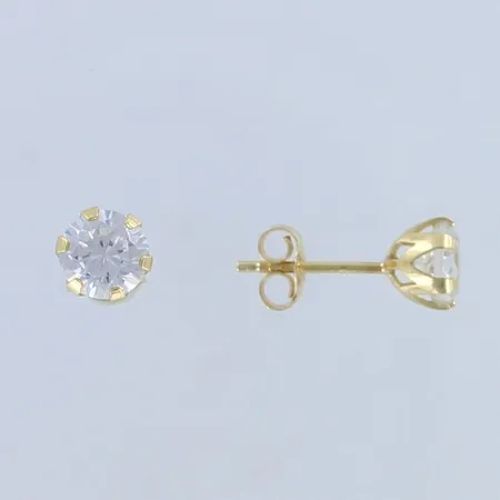 Kivikorvakorut, korkeus 6mm, 585br,  Paino: 0,8 g