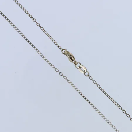 Kaulaketju, pituus 47cm, 925,  Paino: 1,7 g