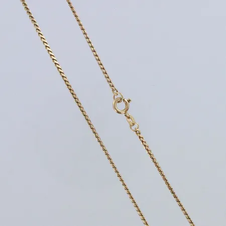 Kaulaketju, pituus 45cm, 585, Paino: 7,4g