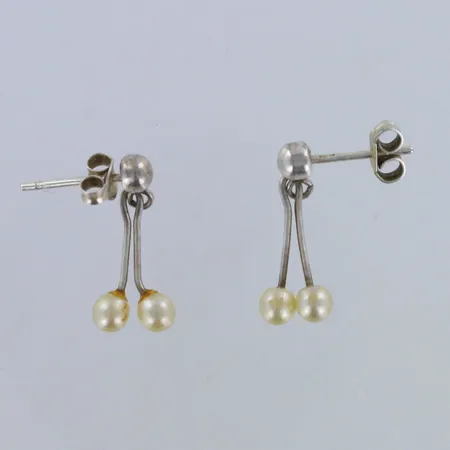 Helmikorvakorut, korkeus 21mm, 900br, Paino: 1,4g