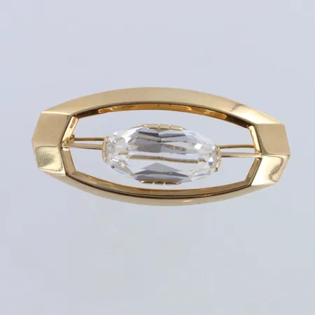 Kivirintaneula, leveys ja korkeus 47mm ja 22mm, 585br, Paino: 5,8g
