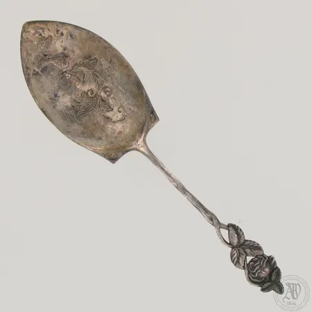 Leivoslapio, Ruusu, käytön jälkiä, pituus 185mm, 813,  Paino: 36 g