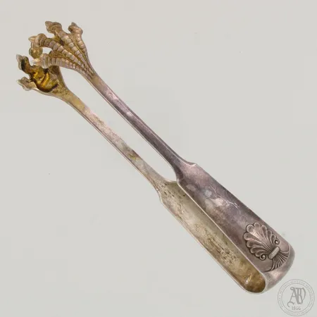 Sokeripihdit, Musla, kaiverrettu, pituus 110mm, 813,  Paino: 24,4 g