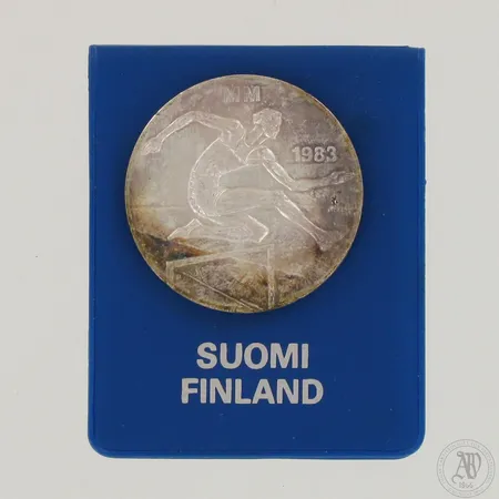 Juhlaraha Yleisurheilun MM 1983, nimellisarvo 50mk, 500,  Paino: 22,2 g