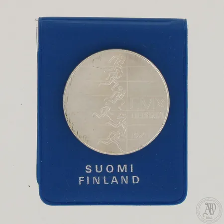 Juhlaraha EMX Helsinki 1971, nimellisarvo 10mk, 500,  Paino: 24,3 g