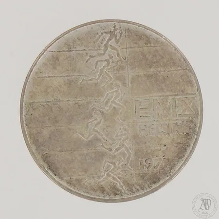 Juhlaraha EMX Helsinki 1971, nimellisarvo 10mk, 500,  Paino: 24,1 g