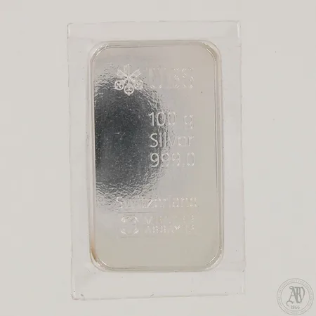 Hopeaharkko UBS, 999,  Paino: 100 g