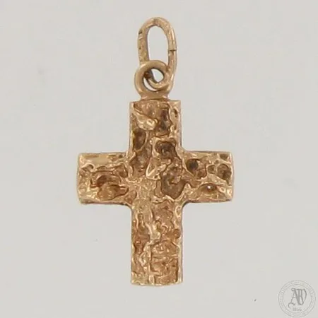 Kuvioitu ristiriipus, korkeus ja leveys 20mm ja 10mm, 585,  Paino: 1,1 g