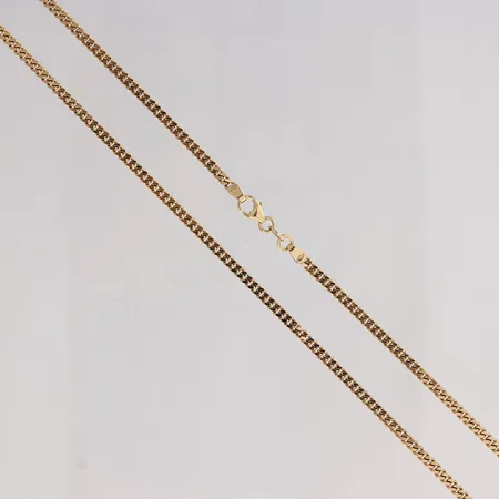 Panssarikaulaketju, pituus 80,5cm, leveys 2,7mm, 585, Paino: 20,6 g