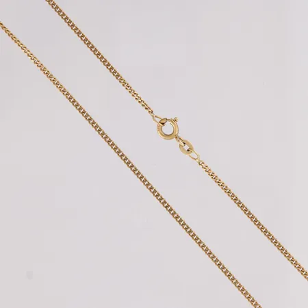 Panssarikaulaketju, pituus 51cm, leveys 1,7mm, 585, Paino: 5 g