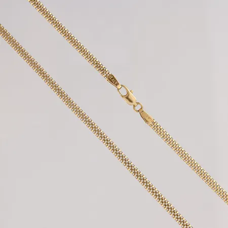 Kaulaketju, pituus 43cm, leveys 2,6mm, 585, Paino: 6,2 g