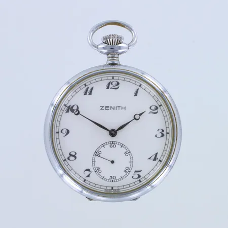 Taskukello Zenith, mekaaninen, 17 kivinen, Swiss Made, Ø 50mm, metallia