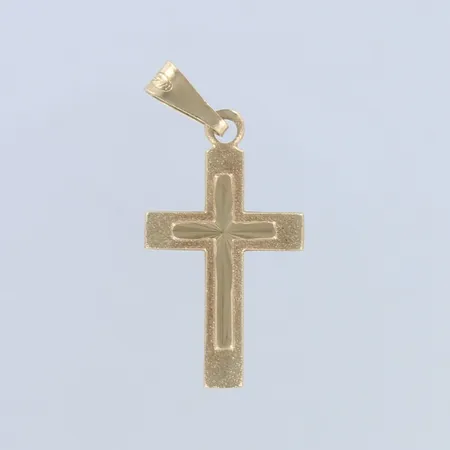 Kuvioitu ristiriipus, korkeus 24mm, 585,  Paino: 0,8 g