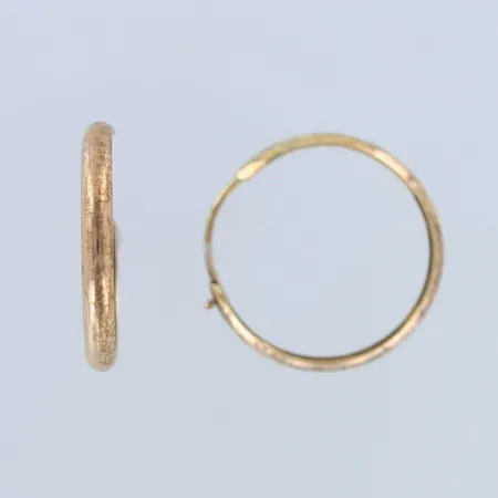 Korvarenkaat, Ø16mm, 830hopea,  Paino: 0,4 g
