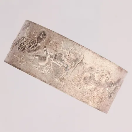 Rannekoru, Lapponia, Lapland Silver Inspiro, Ø 53mm, design Björn Weckström, vuodelta 2010, 925, 48,3g Paino: 48,3 g