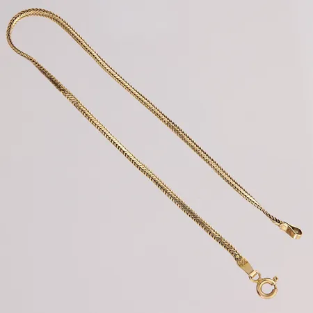 Ranneketju, käytön jälkiä, pituus 180mm, leveys 1,8mm, 585, Paino: 1,6 g
