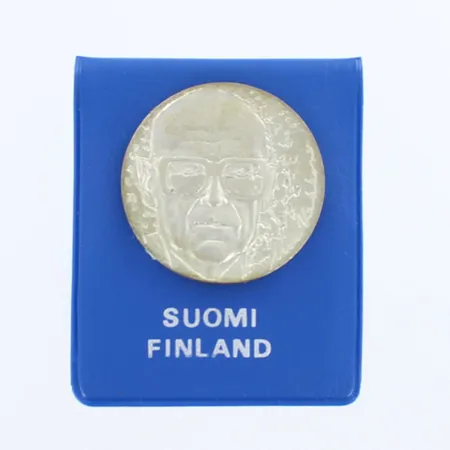 Juhlaraha Urho Kekkonen 1975, nimellisarvo 10mk, 500,  Paino: 23,6 g