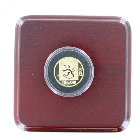 Kultaraha, Kultamarkka 2001, 750,  Paino: 8,6 g