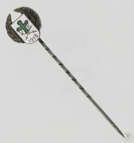 Minikunniamerkki, Vöyrin koulu 1918, numeroitu 30., 813, Paino: 1,7g