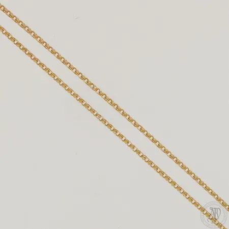 Kaulaketju, pituus ja leveys 64cm ja 2,6mm, 585,  Paino: 13,6 g