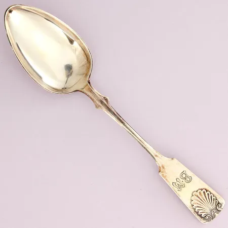 Lusikka, kaiverrettu, Musla, pituus 165mm, vuodelta 1927, 813,  Paino: 29,7 g