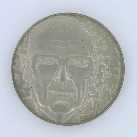 Juhlaraha Urho Kekkonen 1975, nimellisarvo 10mk, 500, Paino: 23,4 g