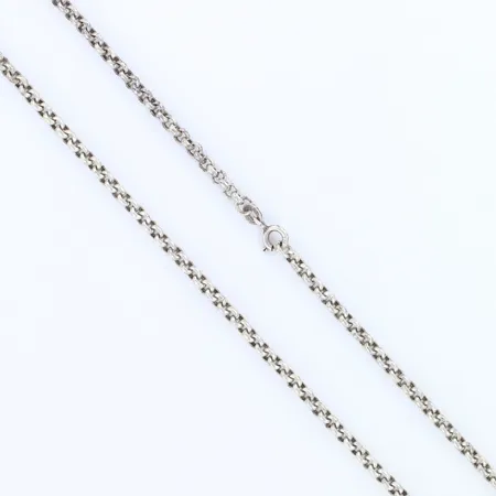 Papukaulaketju, pituus 50cm, leveys 3,2mm, 925, Paino: 15,2 g