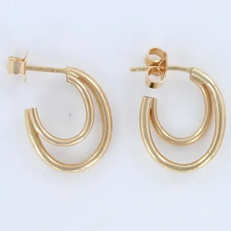 Korvakorut, korkeus 16,3mm, 585, Paino: 1,5 g