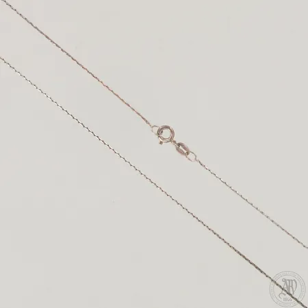 Kaulaketju, pituus 45,5cm, 925,  Paino: 2,1 g