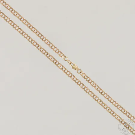 Bismarck-kaulaketju, pituus 43cm ja leveys 3,4mm, 585,  Paino: 6 g