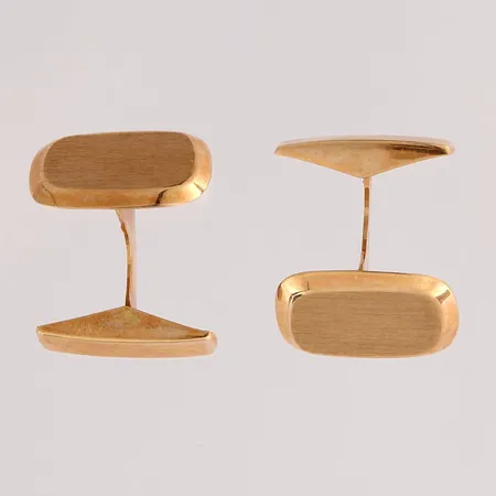 Kalvosinnapit, mitat 13x17mm, 585,  Paino: 4,2 g